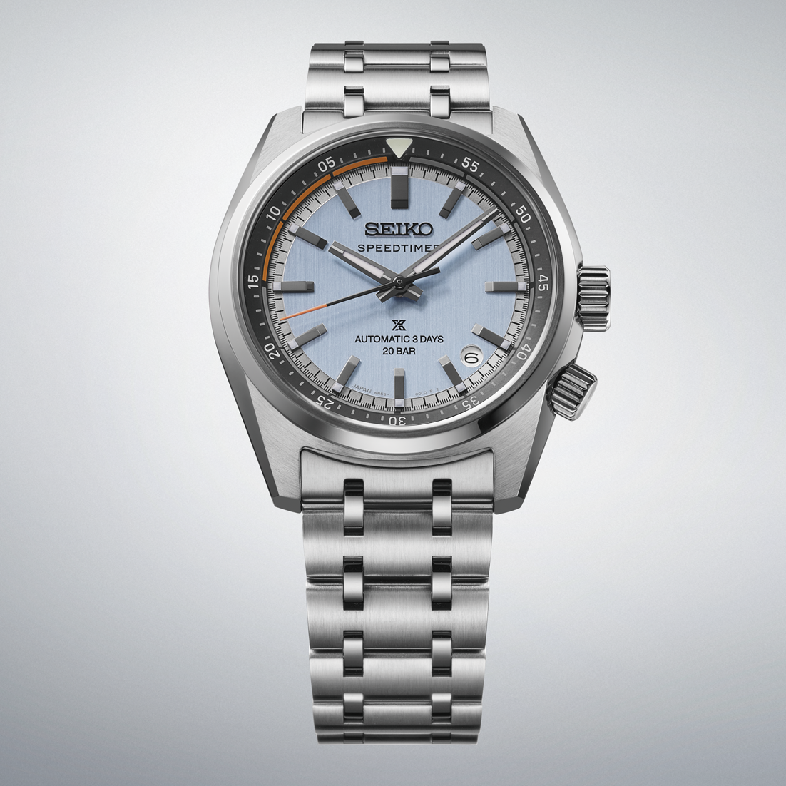 Seiko Prospex “Heritage Motoring” Countdown Speedtimer in Powder Blue HBC003J1