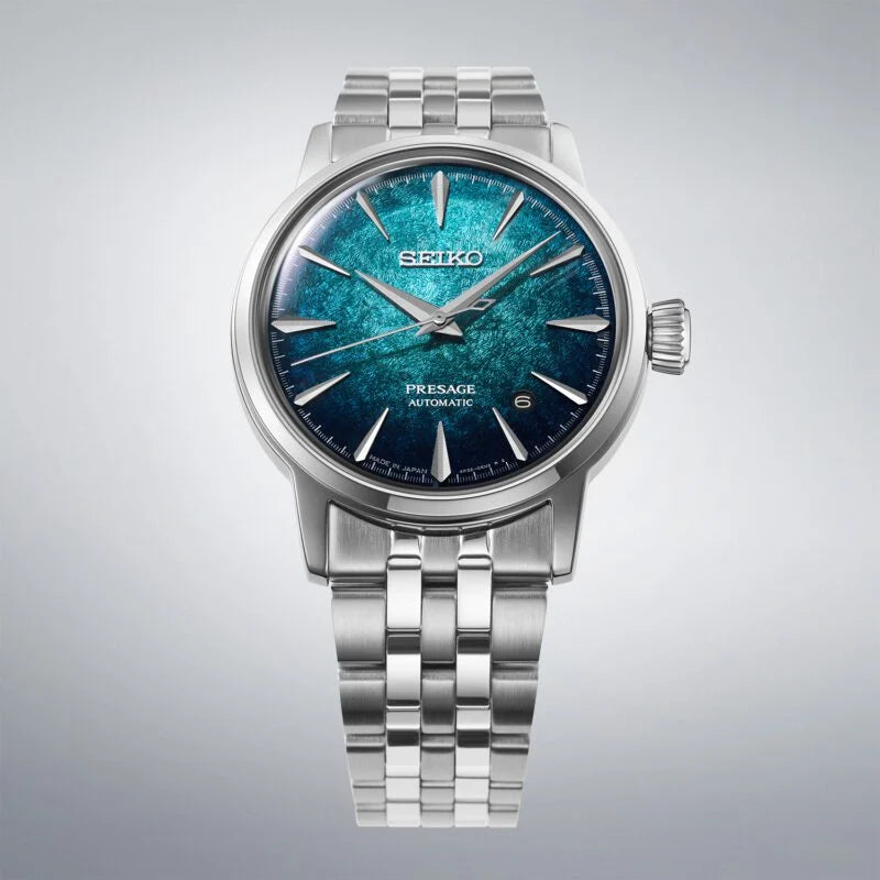 Seiko Presage Cocktail Time Crushed Ice ‘Emerald Mist’ Watch HCB001J1