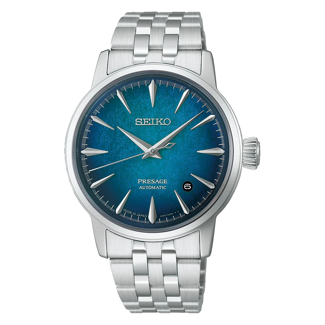 Seiko Presage Cocktail Time Crushed Ice ‘Emerald Mist’ Watch HCB001J1