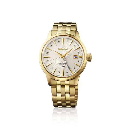 Seiko Presage Cocktail Time 'Daiquiri' GMT Watch HCB004J1