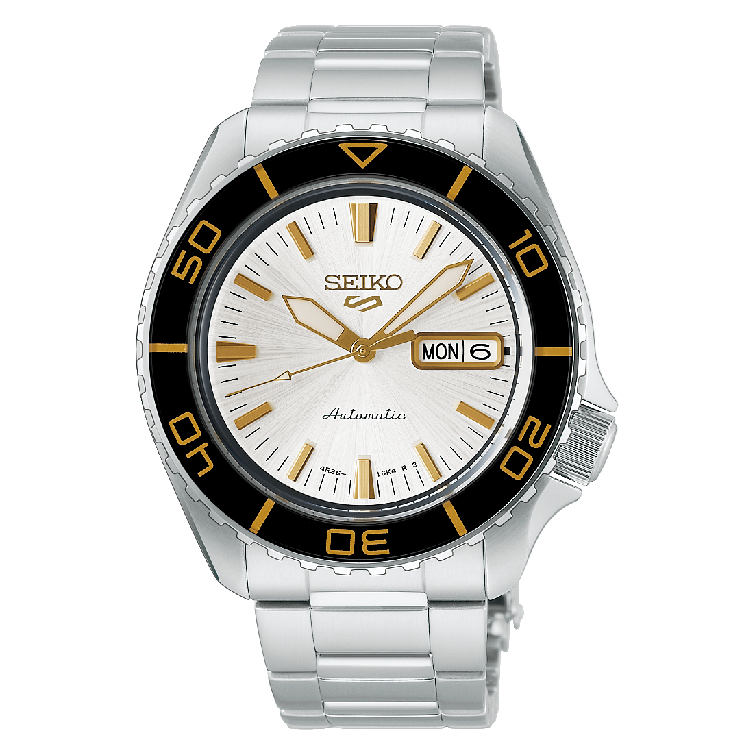 Seiko 5 Sports SKX SNZH in Formal White Watch HBD004K1