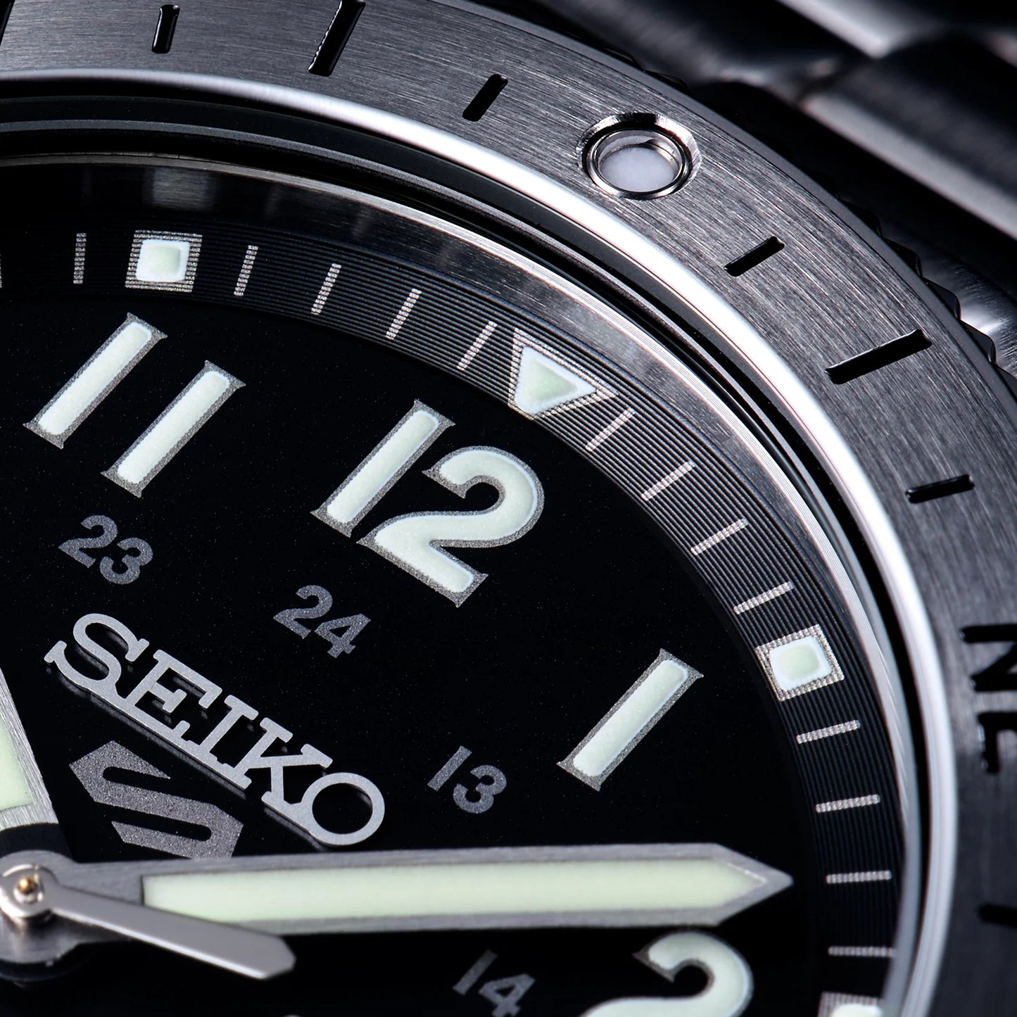 Seiko 5 Sports Automatic Field Watch In Camo Black HBD006K1