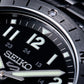 Seiko 5 Sports Automatic Field Watch In Camo Black HBD006K1