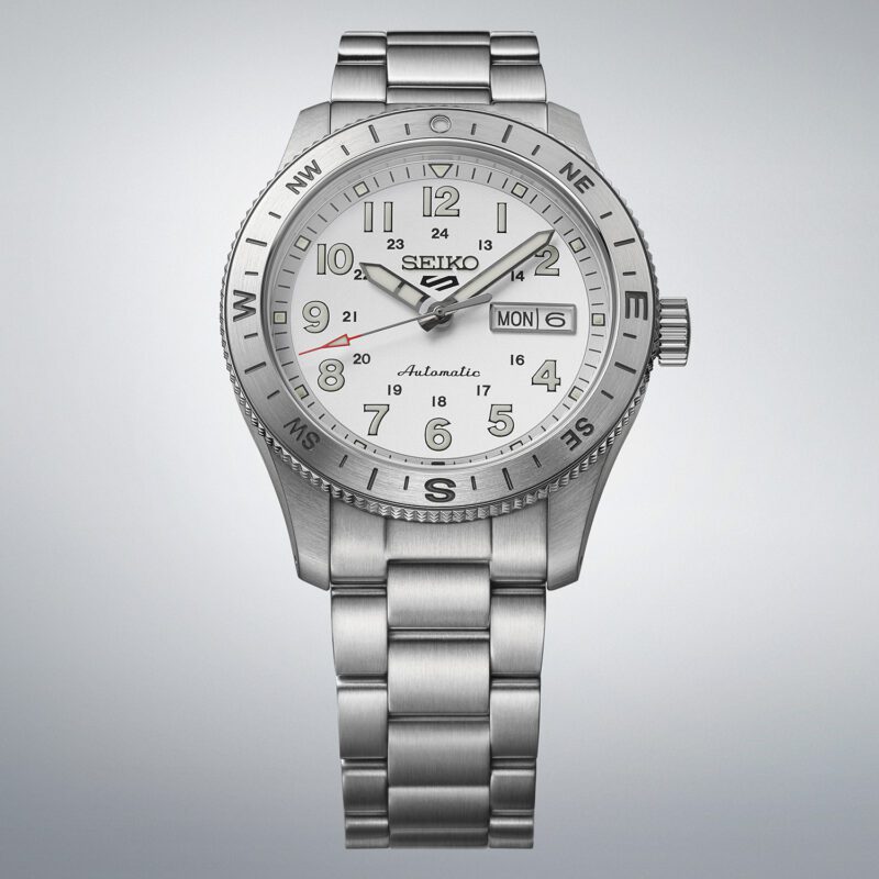 Seiko 5 Sports Field Watch in White Ensign HDB007K1