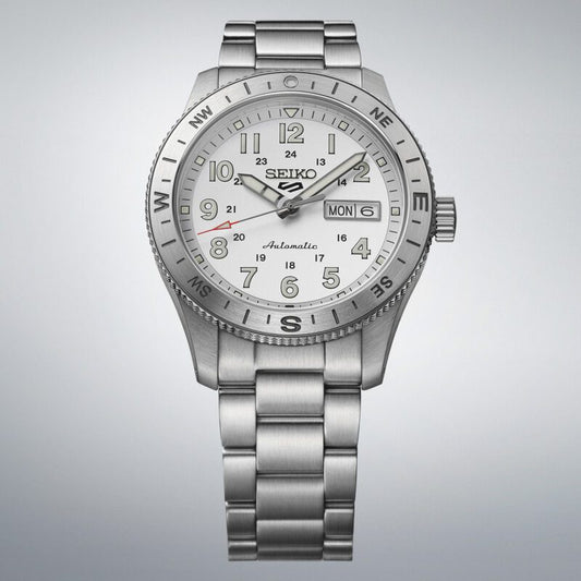 Seiko 5 Sports Field Watch in White Ensign HDB007K1