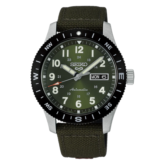 Seiko 5 Sports Field Watch In Fatigue Green HDB008K1
