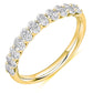 18ct Yellow Gold Oval Diamond Eternity Ring