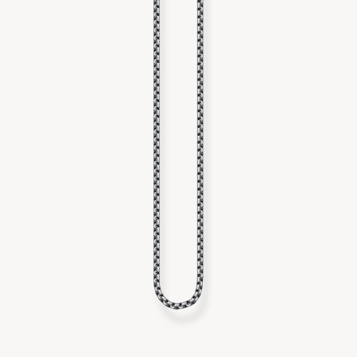 Thomas Sabo Sterling Silver 70cm Black Rhodium Chain KE1106-637-12