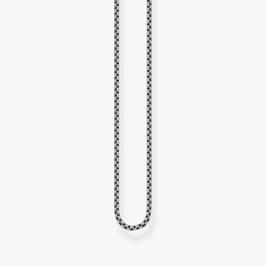 Thomas Sabo Sterling Silver 70cm Black Rhodium Chain KE1106-637-12