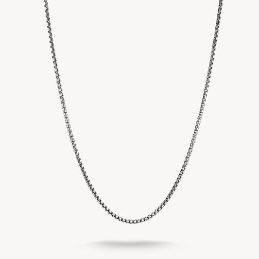 Thomas Sabo Sterling Silver Venezia Blackened 70cm Chain KE1110-001-12-L70