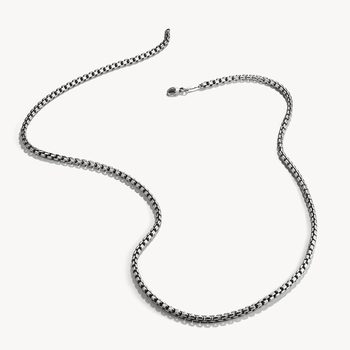 Thomas Sabo Sterling Silver Venezia Blackened 70cm Chain KE1110-001-12-L70