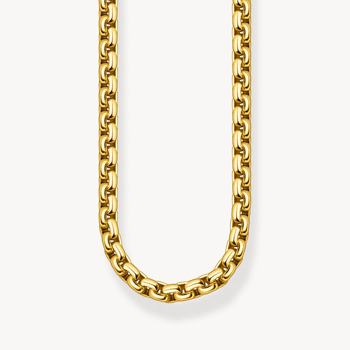 Thomas Sabo Yellow Gold Plated Venezia 60cm Chain KE1110-413-39-L60