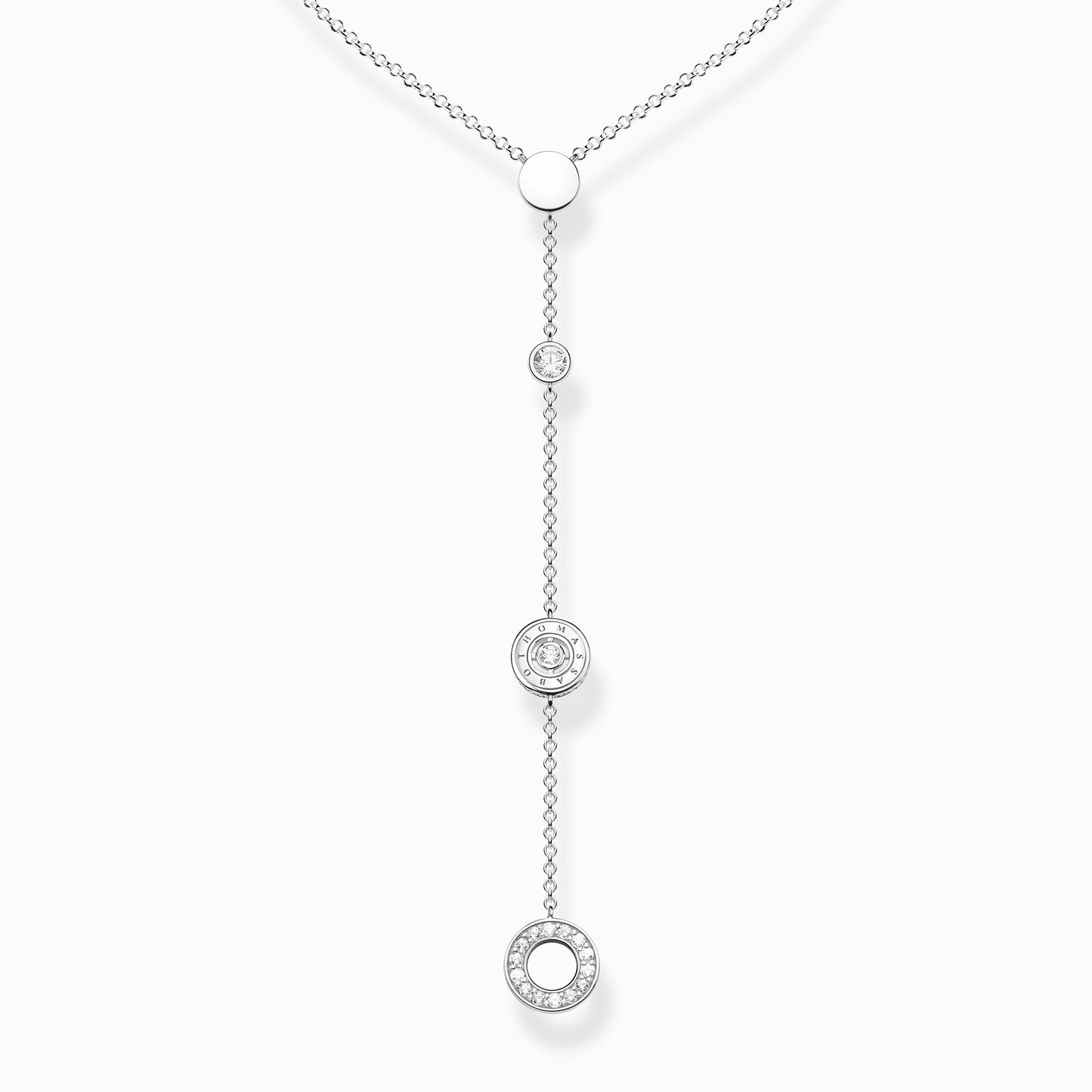 Circle Drops Necklace