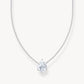 Thomas Sabo Sterling Silver Pear Cut Cubic Zirconia Necklace KE2213-051-14