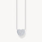 Thomas Sabo Sterling Silver Fixed Pave Heart Necklace KE2277-051-14