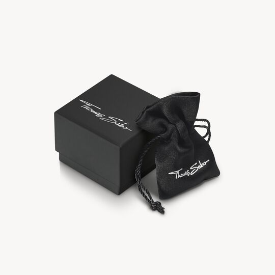 Thomas Sabo Sterling Silver True Romance Red Rose Bracelet A2175-664-10