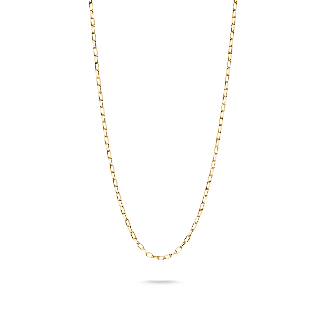 Thomas Sabo Gold Plated Silver Paperclip Chain 45cms KE2328-413-39