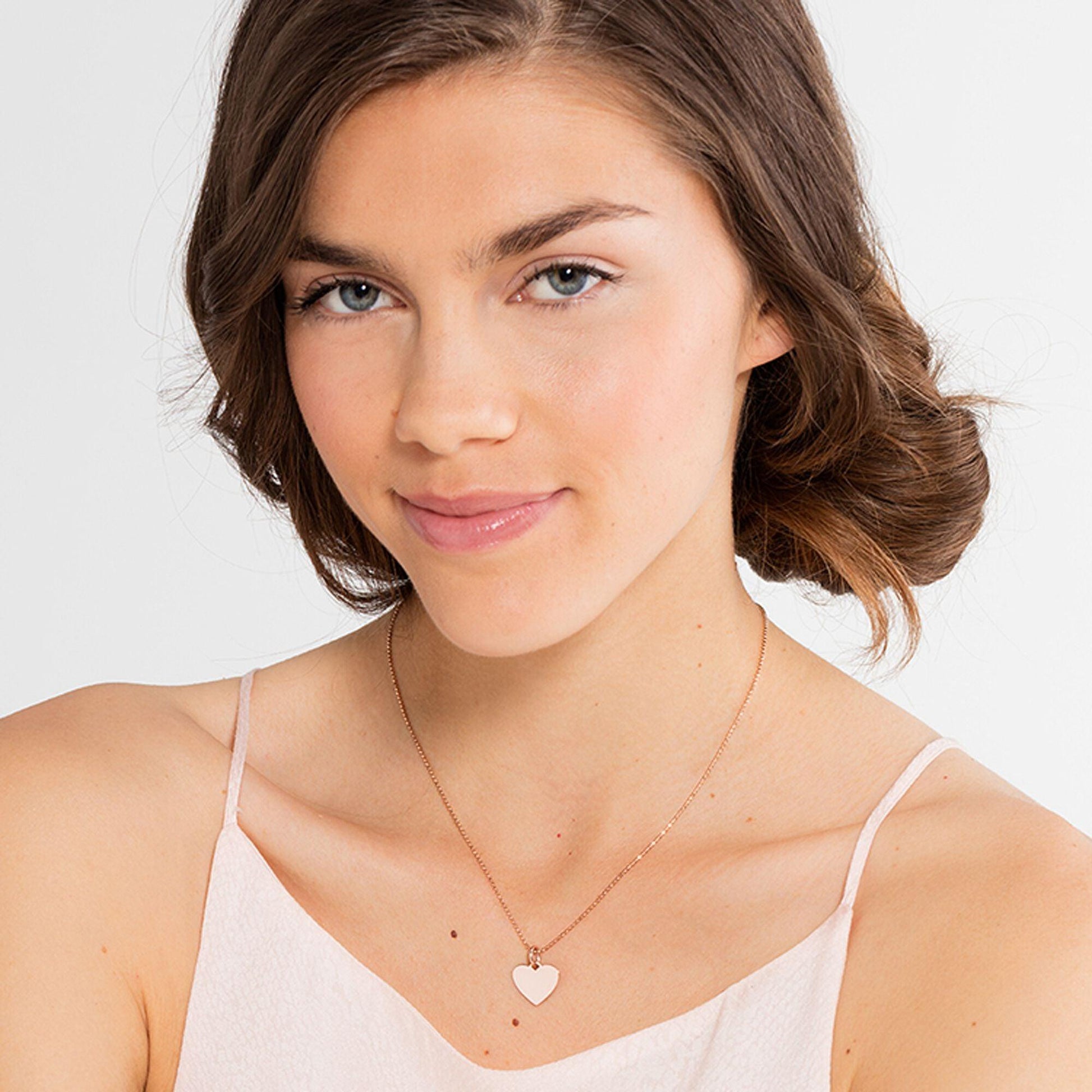 Gold Plating Thomas Sabo Heart Locket Pendant Thomas Sabo Rose