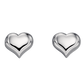 Little Stars Freya Sterling Silver Heart Stud Earrings