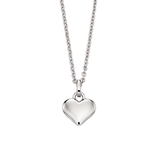 Little Star Sterling Silver Mia Heart Necklace LSN0020