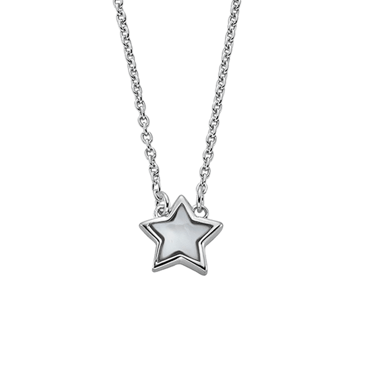 Little Stars Astra Star Mother of Pearl Necklace LSN0562