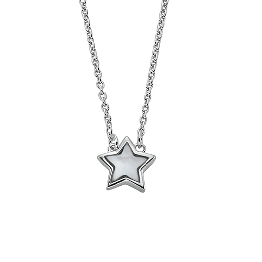 Little Stars Astra Star Mother of Pearl Necklace LSN0562