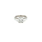 Platinum 1.53ct Radiant Cut Laboratory Grown Diamond Ring Size M