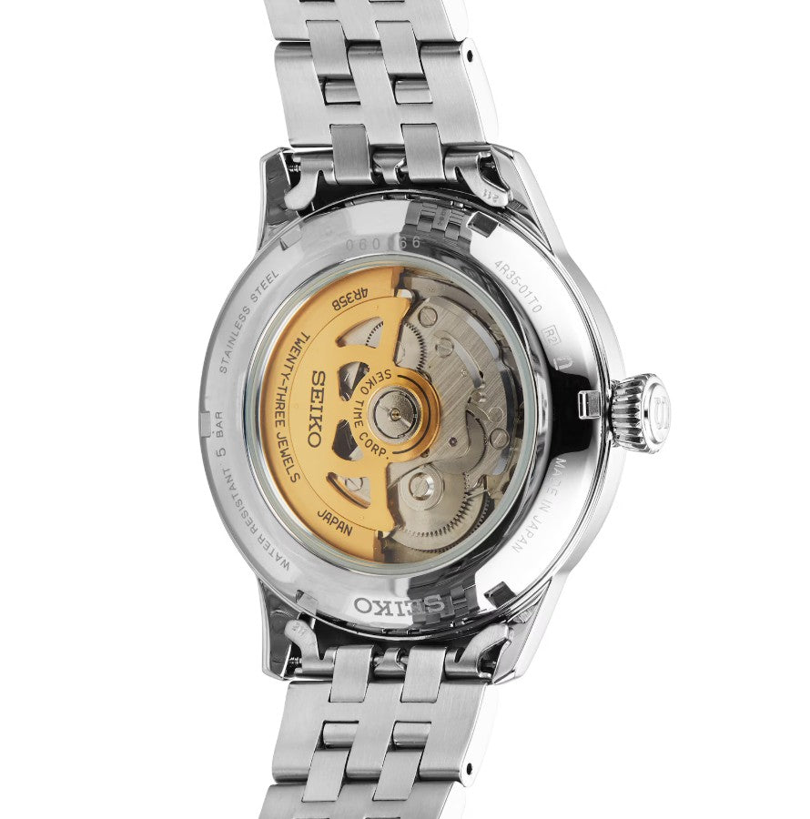 Seiko Presage Cocktail Time Green Mockingbird Watch SRPE15J1