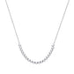 Diamonfire Half Tennis Necklace