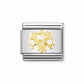 Nomination Composable Classic Cubic Zirconia Fleur de Lis 030307/12