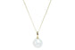 9ct Yellow Gold 14-15mm Freshwater Cultured Pearl Pendant