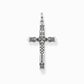 Thomas Sabo Skulls And Pyramids Silver Cross - No Chain