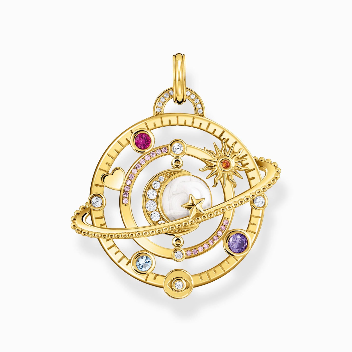Cosmic Planet Multicol Cz And Enamel