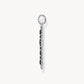 Thomas Sabo Sterling Silver Black Rhodium and Black Cubic Zirconia Cross PE970-643-11