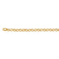 Permanent Gold Filled Oval Rolo Anklet