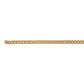 Yellow Gold Filled 2.3mm Curb Permanent Bracelet 21cm