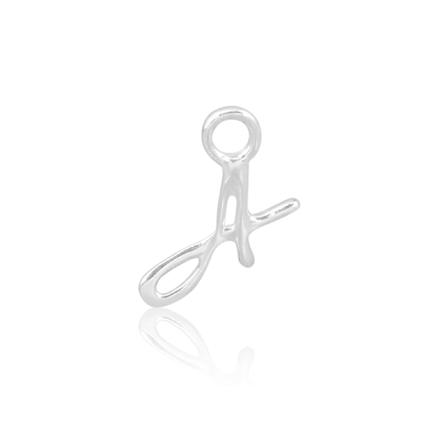 Permanent Sterling Silver Initial A Charm Pj-9252126