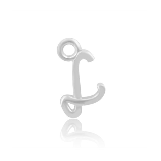 Permanent Sterling Silver Initial L Charm PJ-9252137