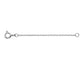 Sterling Silver 2" Extender Trace Chain