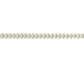 18" Sterling Silver Solid Flat 4.3mm Curb Chain