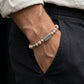 Steel & Barnett 6mm Round Maifanite Gemstone Bead Bracelet Small