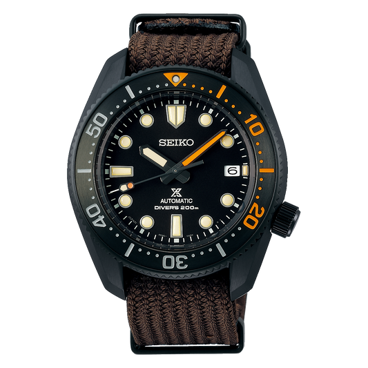 Seiko Prospex Limited Edition Automatic Black Series 1968 Re-Creation Divers Watch SPB255J1
