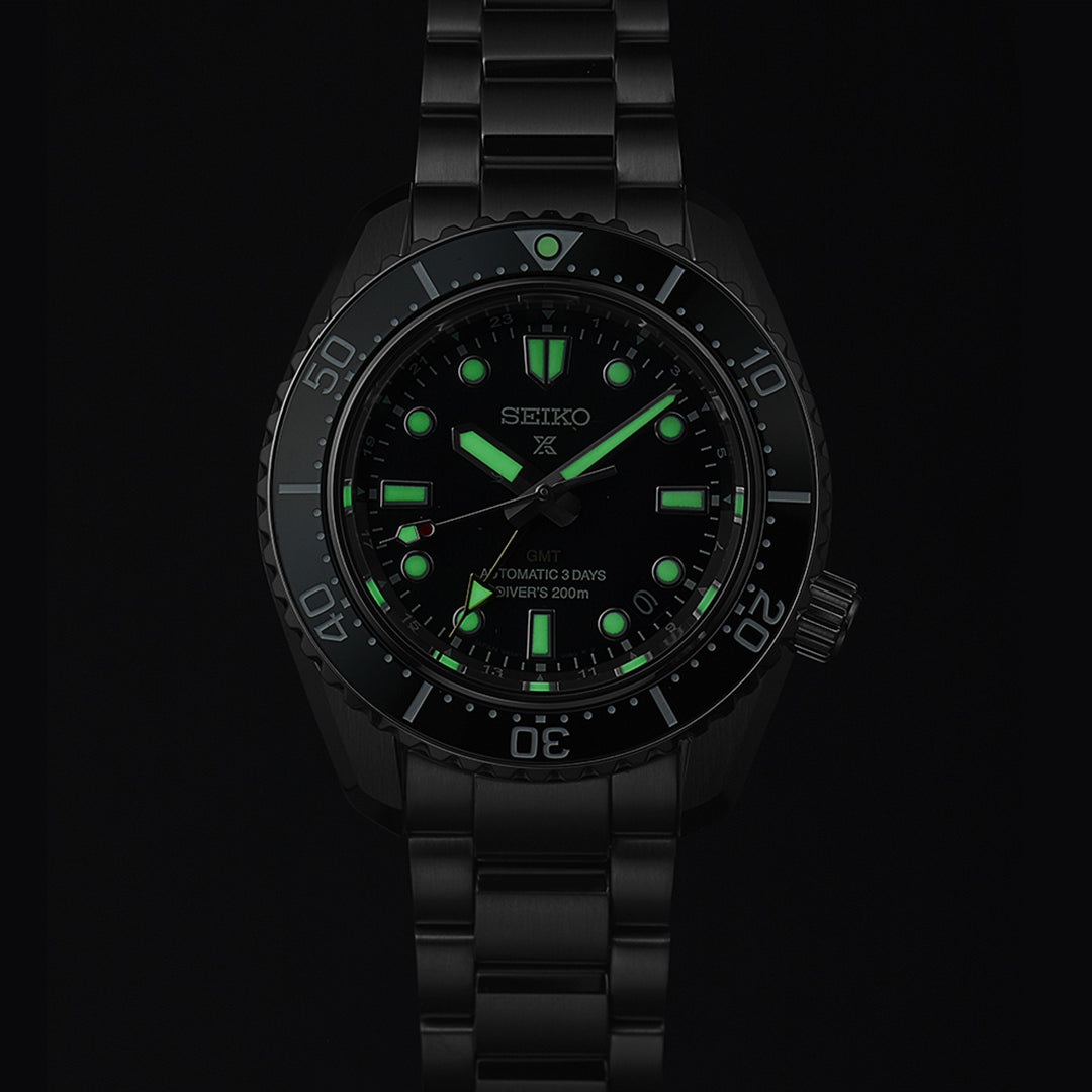 Seiko Prospex 1968 Divers Marine Green Re-Interpretation GMT Watch Green SPB381J1