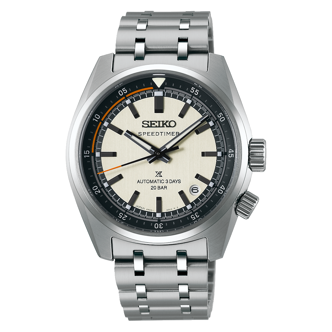 Seiko Prospex Speedtimer 6R ‘Compact Countdown’ in grey-white contrast SPB513J1