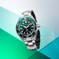 Seiko Prospex PADI 60th Anniversary 4R Compact Mechanical Diver’s Watch in Underwater Green SRPL53K1