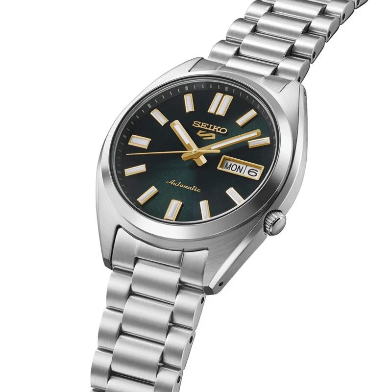 Seiko 5 Sports SNXS Vintage Gold Collection – in ‘Green Tie’ SRPL57K1