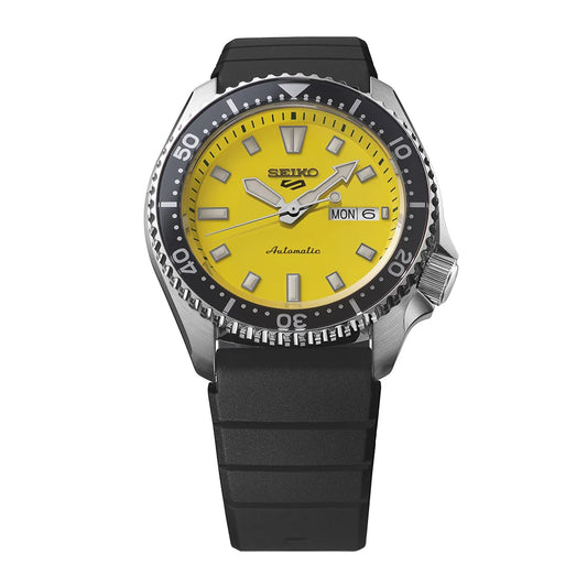 Seiko Seiko 5 Sports SKX Redux in Ki-iro Yellow SRPL87K1