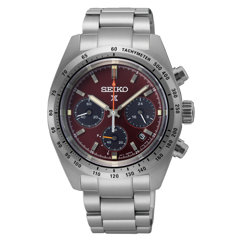 Seiko Prospex Speedtimer European Exclusive in Factory Red SSC953P1