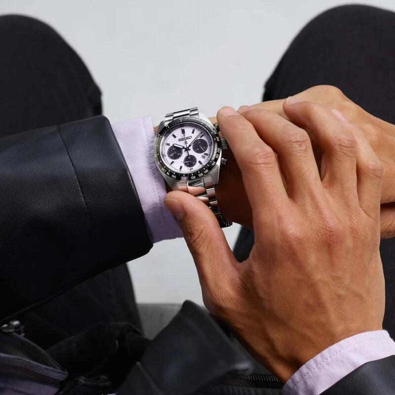 Seiko Prospex Speedtimer 2025 Tokyo World Athletics Championships Limited Edition in Edo Purple SSC955P1