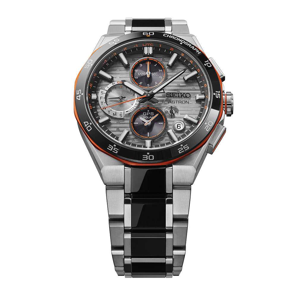 Seiko Astron GPS Solar Limited Edition Orange Accent SSH183J1
